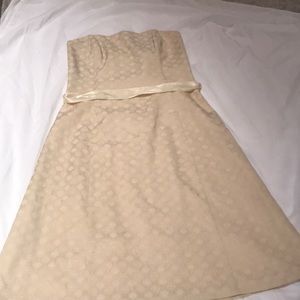 WHBM strapless dress